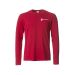 Langermet T-skjorte Rød - Unisex Rød