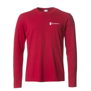 Langermet T-skjorte Rød - Unisex